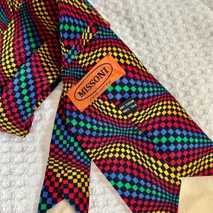 Missoni 100% Silk Tie